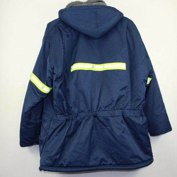 Helly Hansen Blue Sherpa Heavy Work Coat (3XL) - Picture 2 of 9